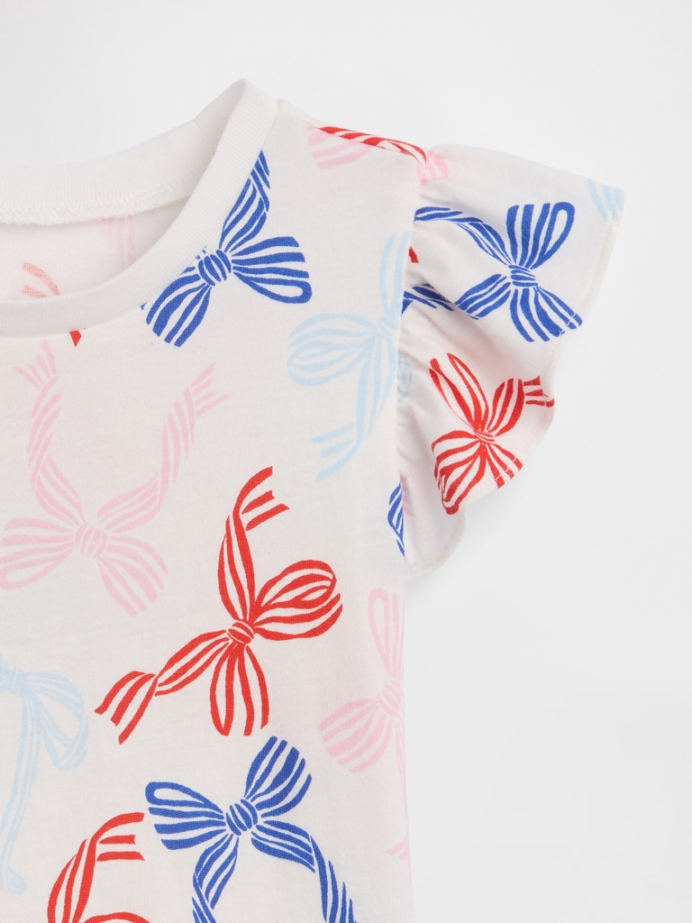 babyGap Print Flutter Sleeve T-Shirt