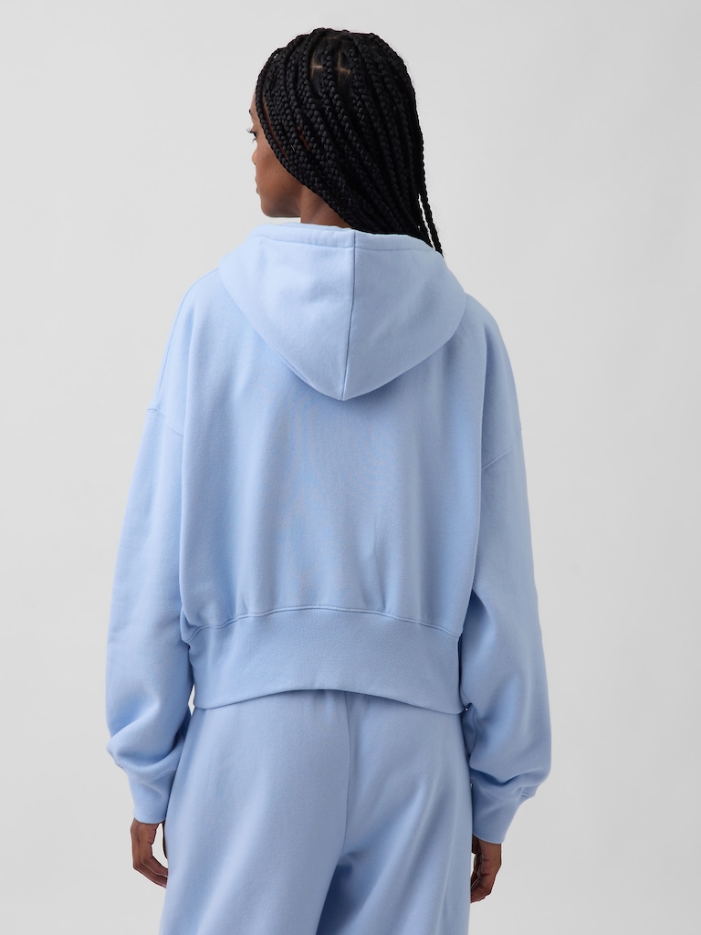 VintageSoft Wedge Zip Hoodie