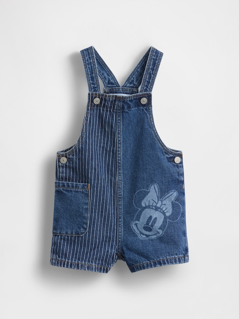 Gap × Disney Baby & Toddler Denim Shortalls