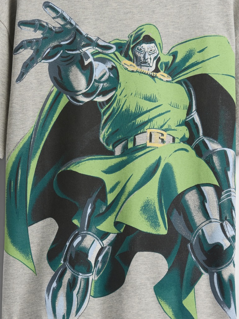 Kids Marvel Relaxed Graphic T-Shirt