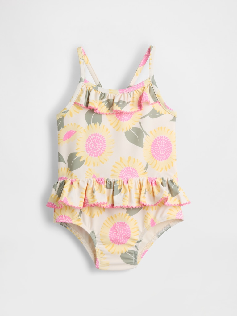 Baby & Toddler Sunflower Swim One-Piece