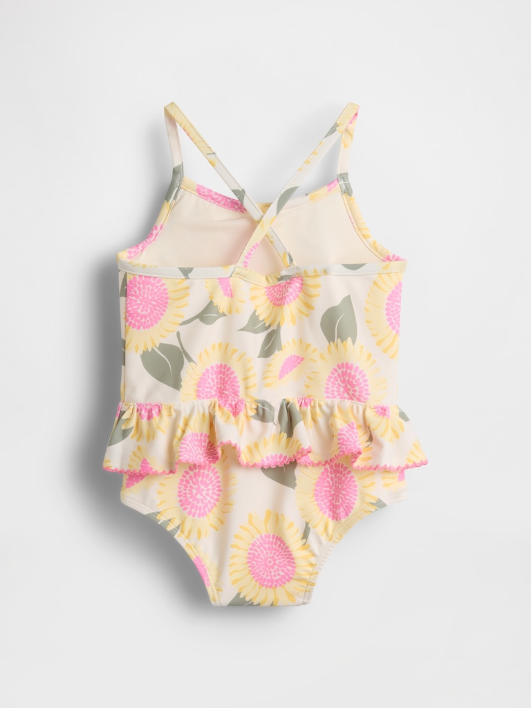Baby & Toddler Sunflower Swim One-Piece