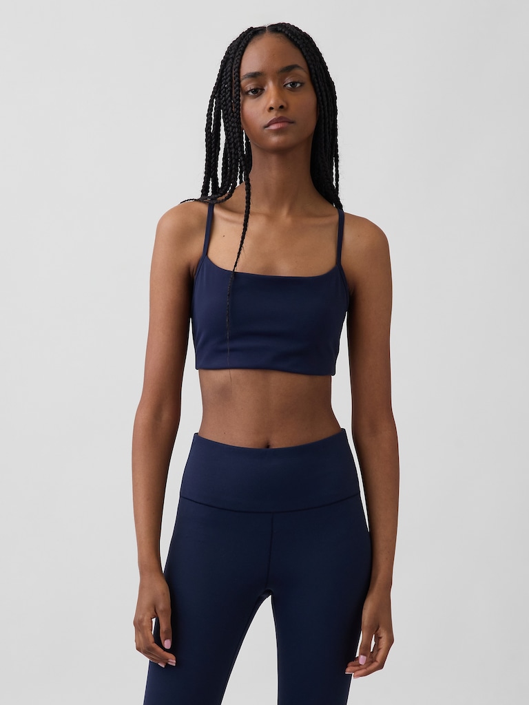 GapFit Smooth Racerback Sports Bra
