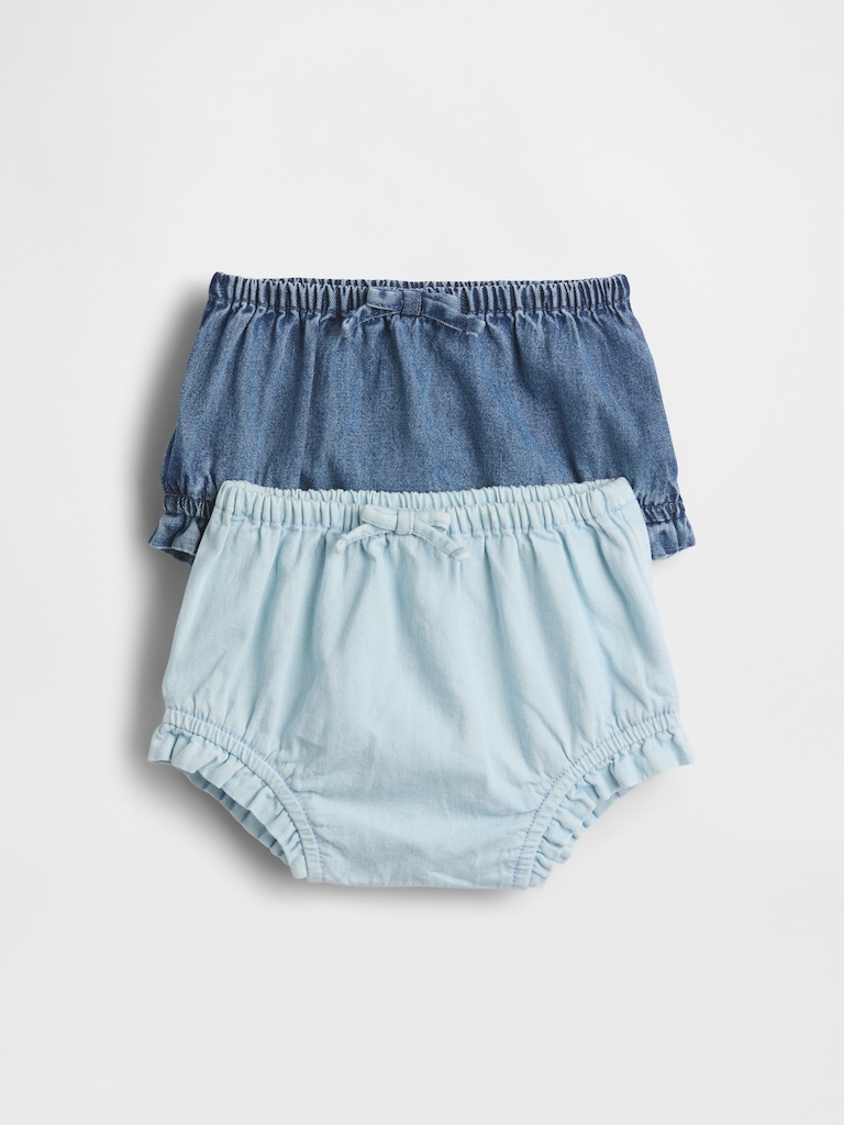 Baby Denim Bloomers (2-Pack)