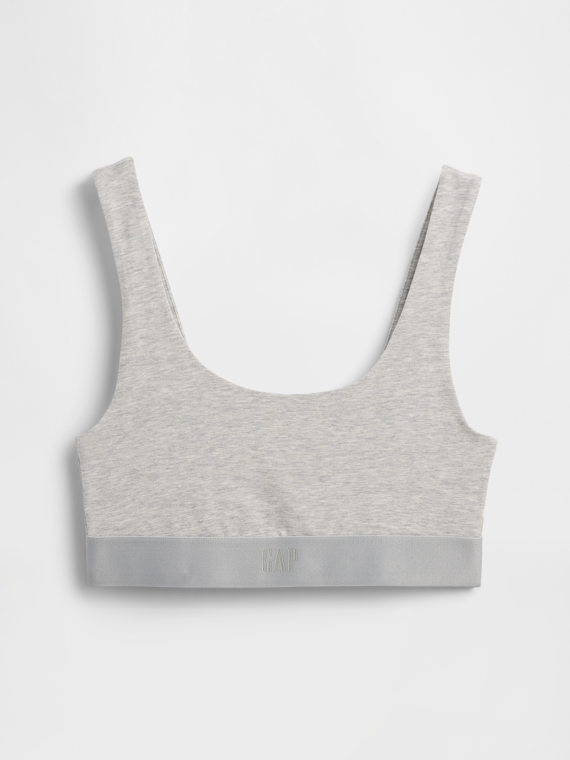 Organic Stretch Cotton Gap Logo Bralette