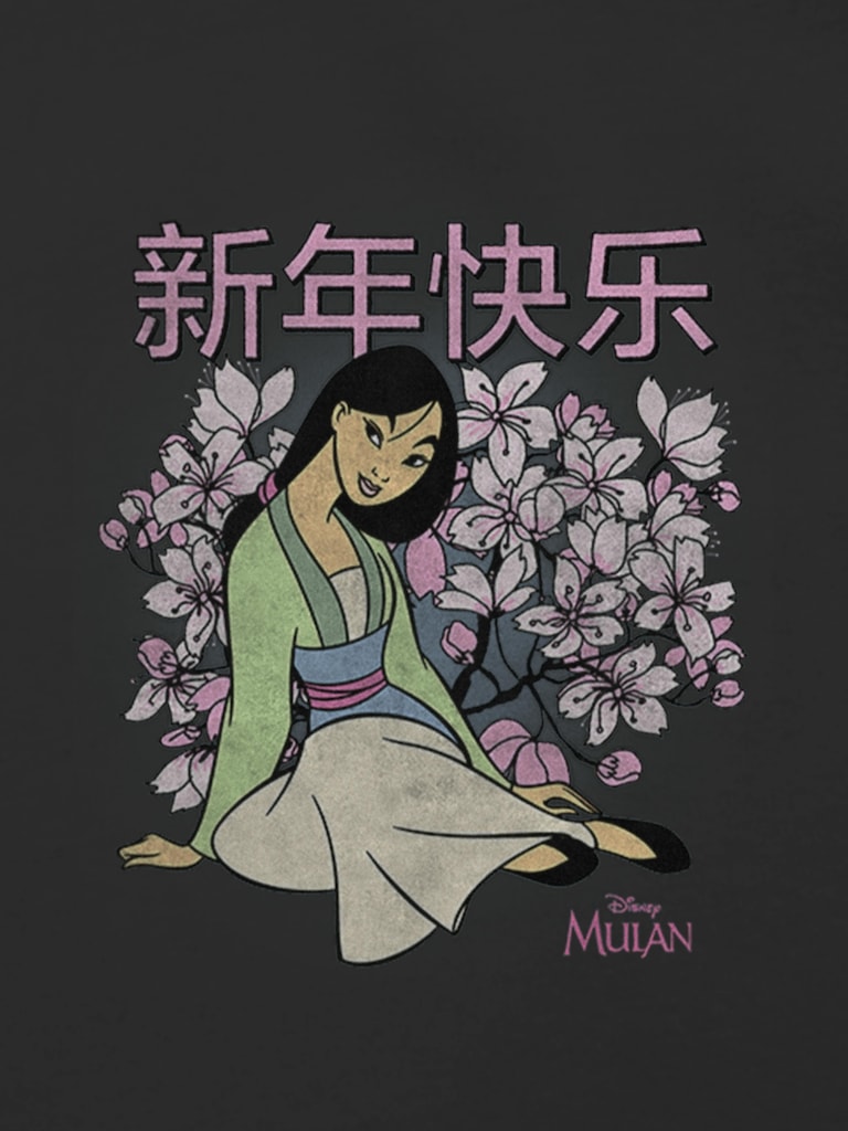 Toddler Disney Princess Mulan New Year Graphic T-Shirt