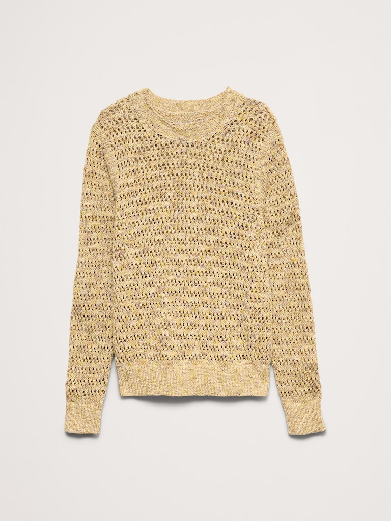 Spacedye Cotton-Silk Sweater