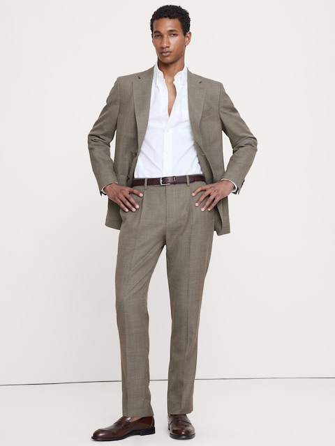 green emerald velvet dress Men's Phthalo Green Linen Pants main image 1