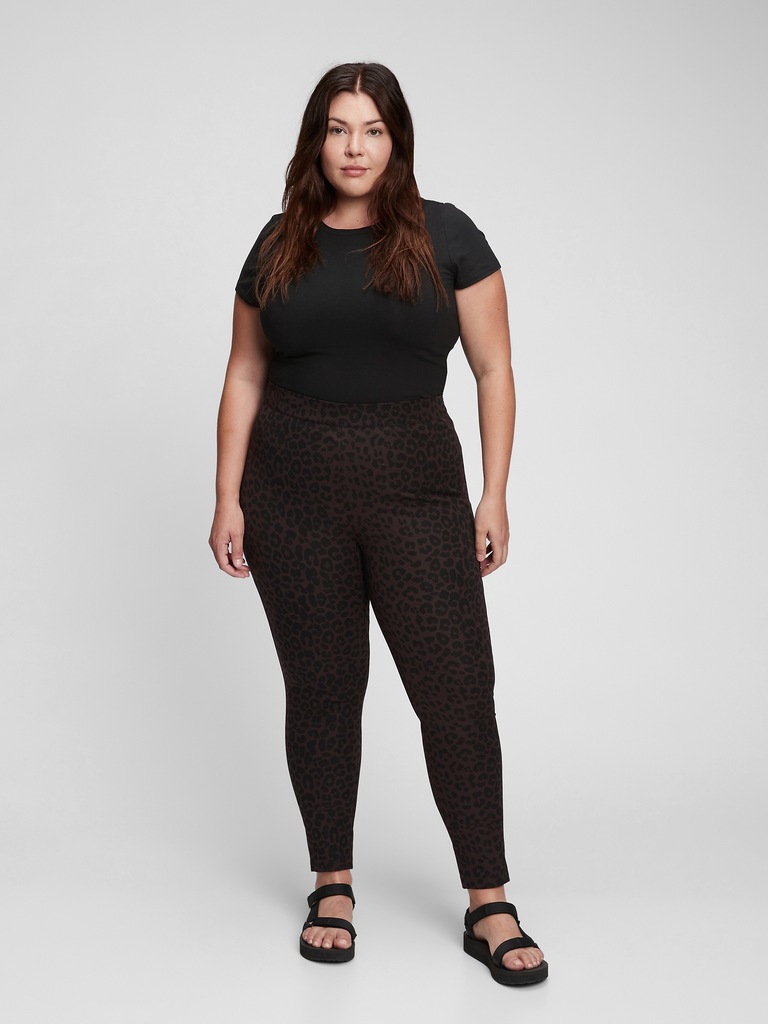 High Rise Bi-Stretch Print Leggings