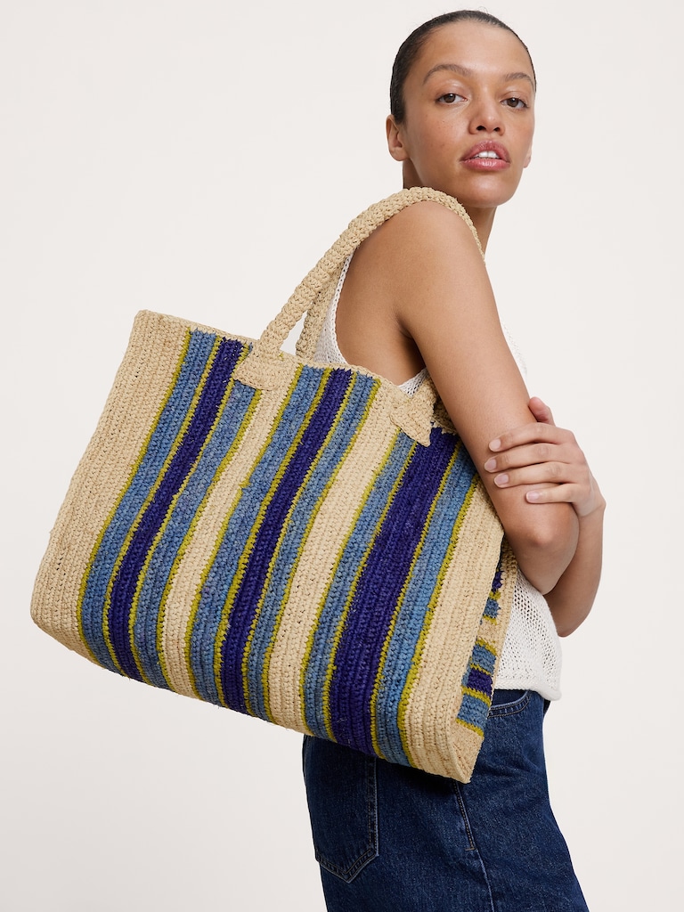 Arlington Stripe Tote by Hat Attack