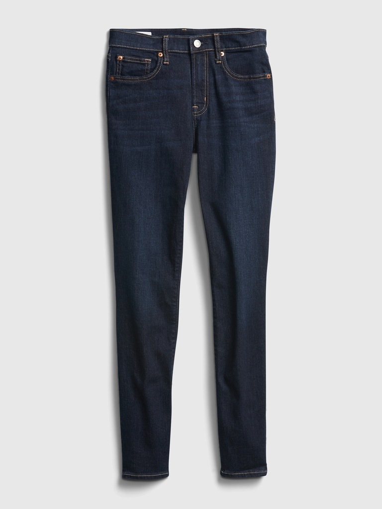 Mid Rise True Skinny Jeans