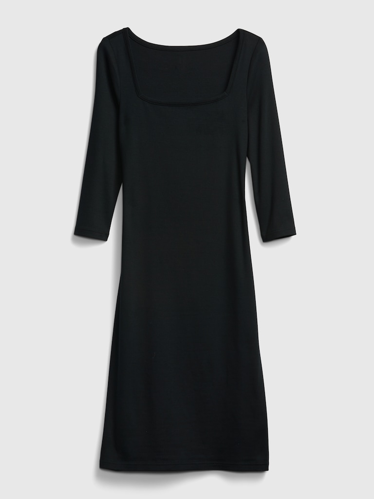 Modern Squareneck Dress