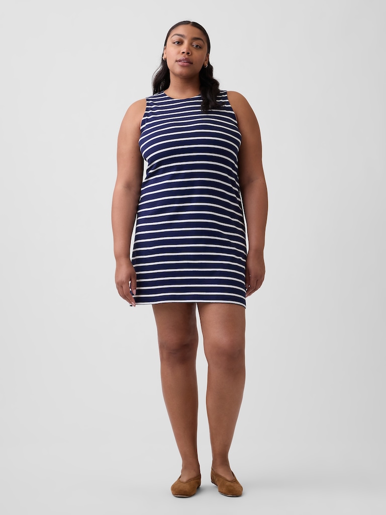 Stripe Mini Tank Dress