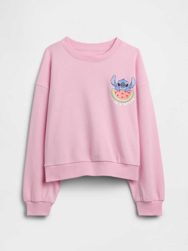 GapKids × Disney Oversized Wedge Crewneck Sweatshirt