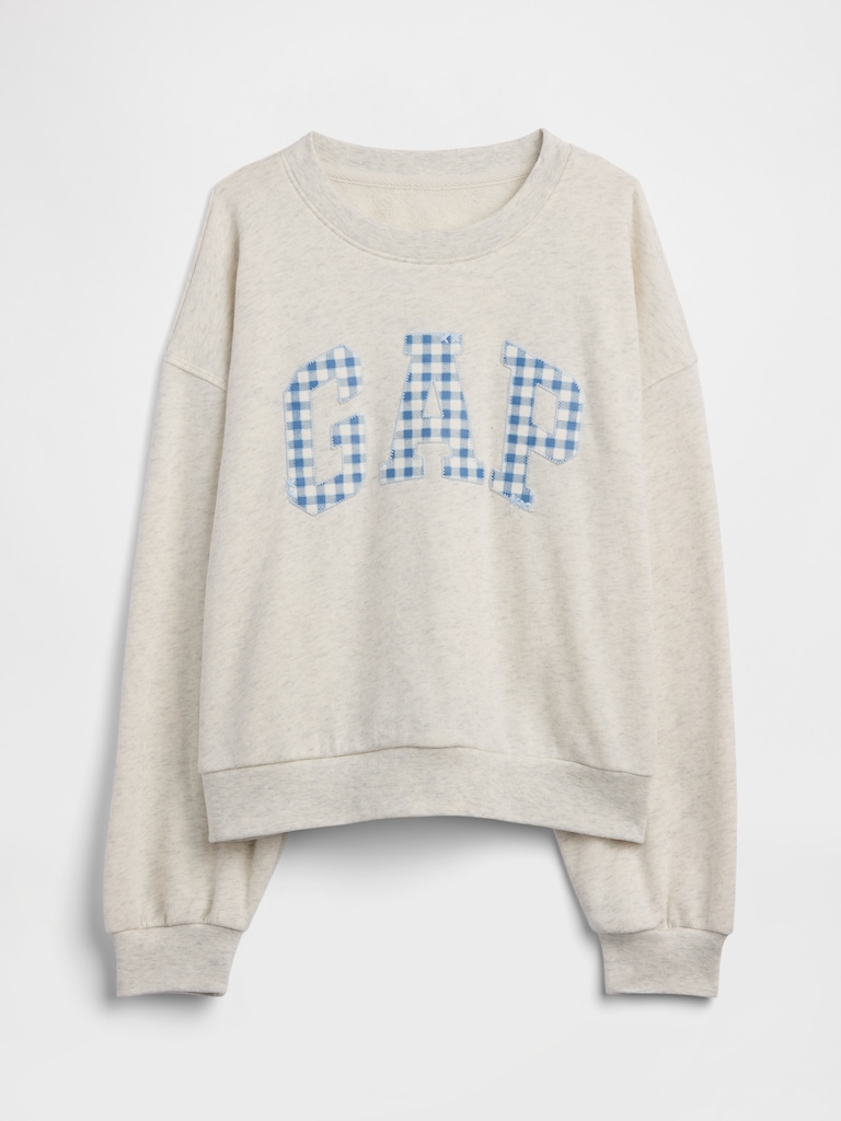 Kids Oversized Wedge French Terry Sweatshirt