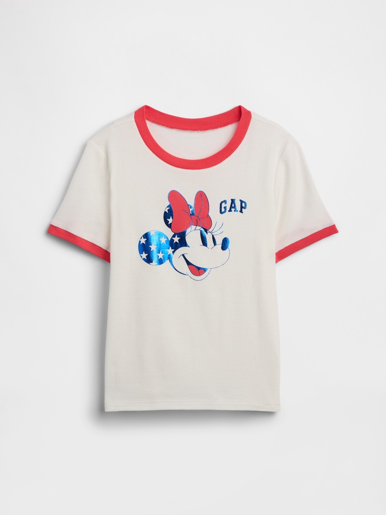 GapKids × Disney Minnie Mouse Ringer T-Shirt