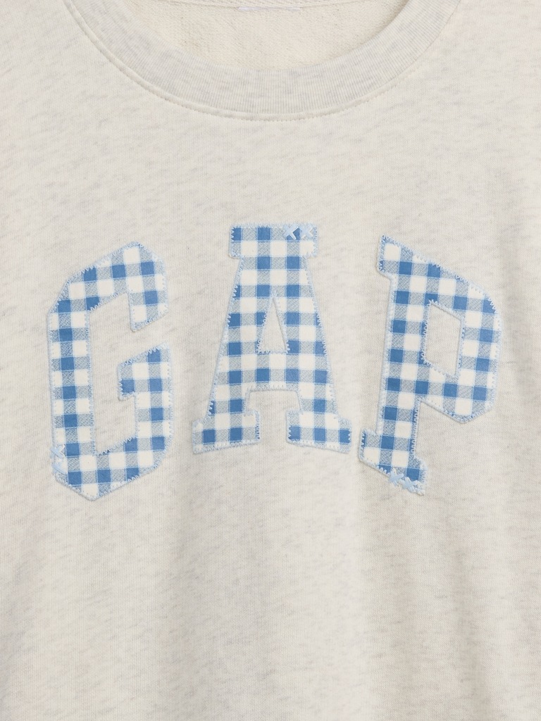 Kids Oversized Wedge French Terry Sweatshirt