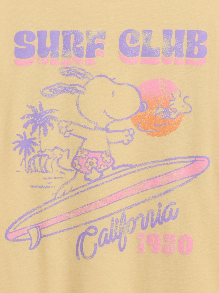 GapKids Peanuts Oversized Logo T-Shirt