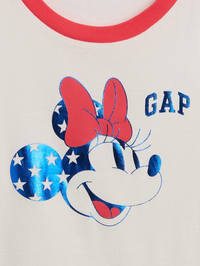 GapKids × Disney Minnie Mouse Ringer T-Shirt