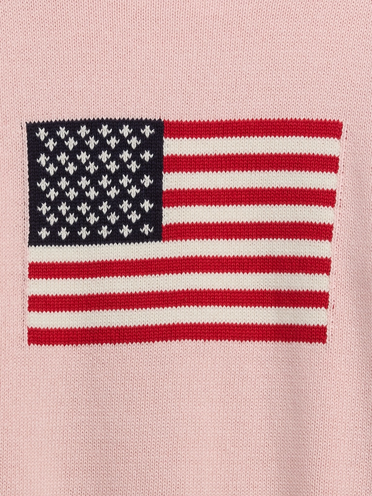 Kids Relaxed Rollneck Intarsia Sweater