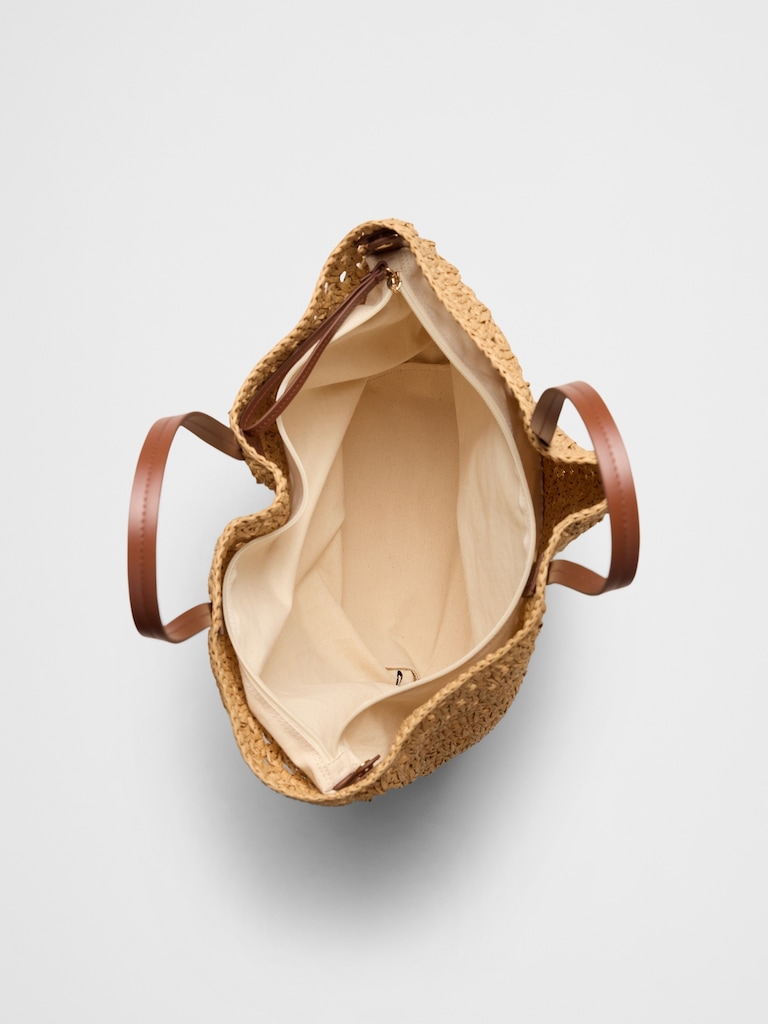 Straw Market Tote