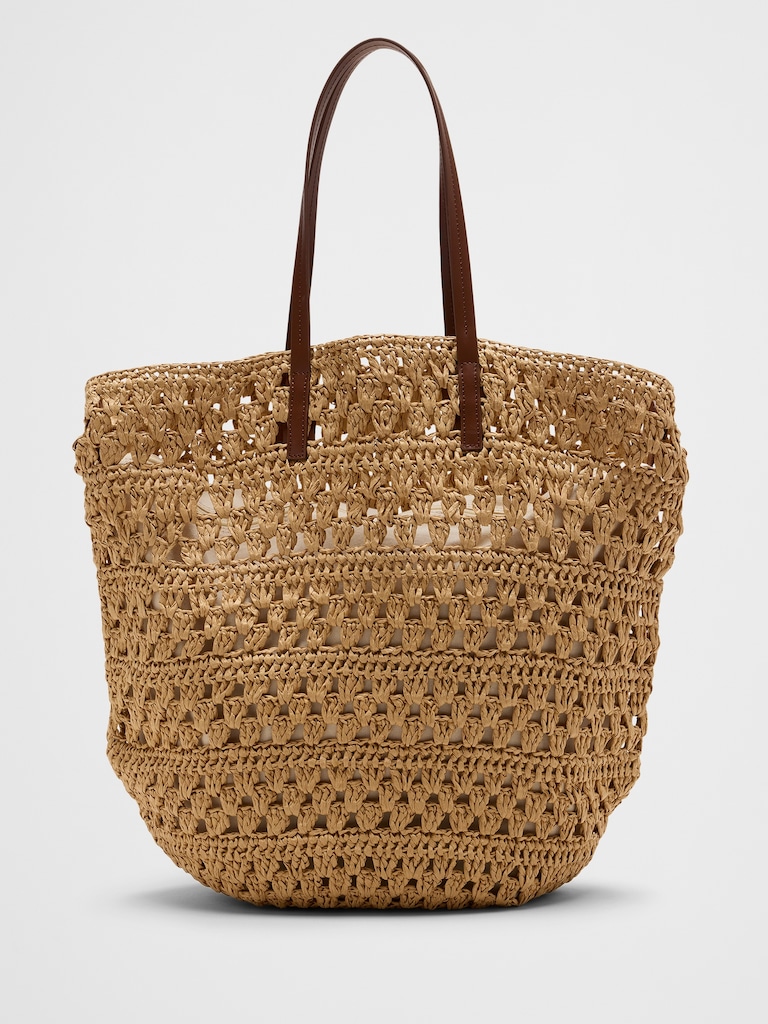 Straw Market Tote