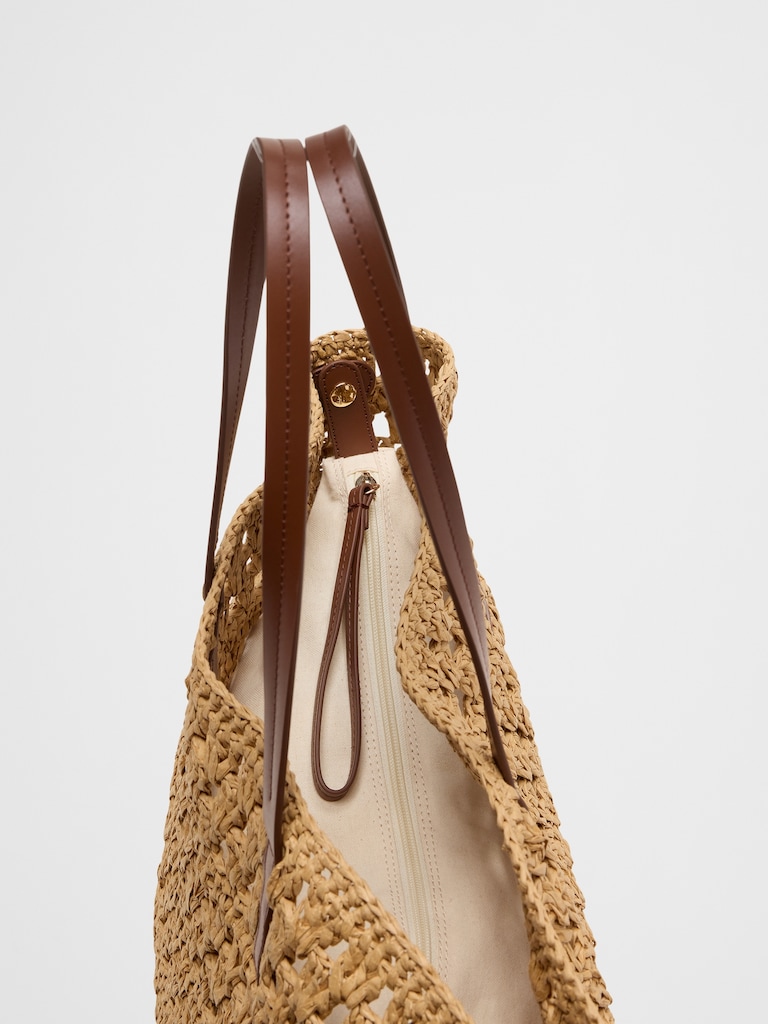 Straw Market Tote