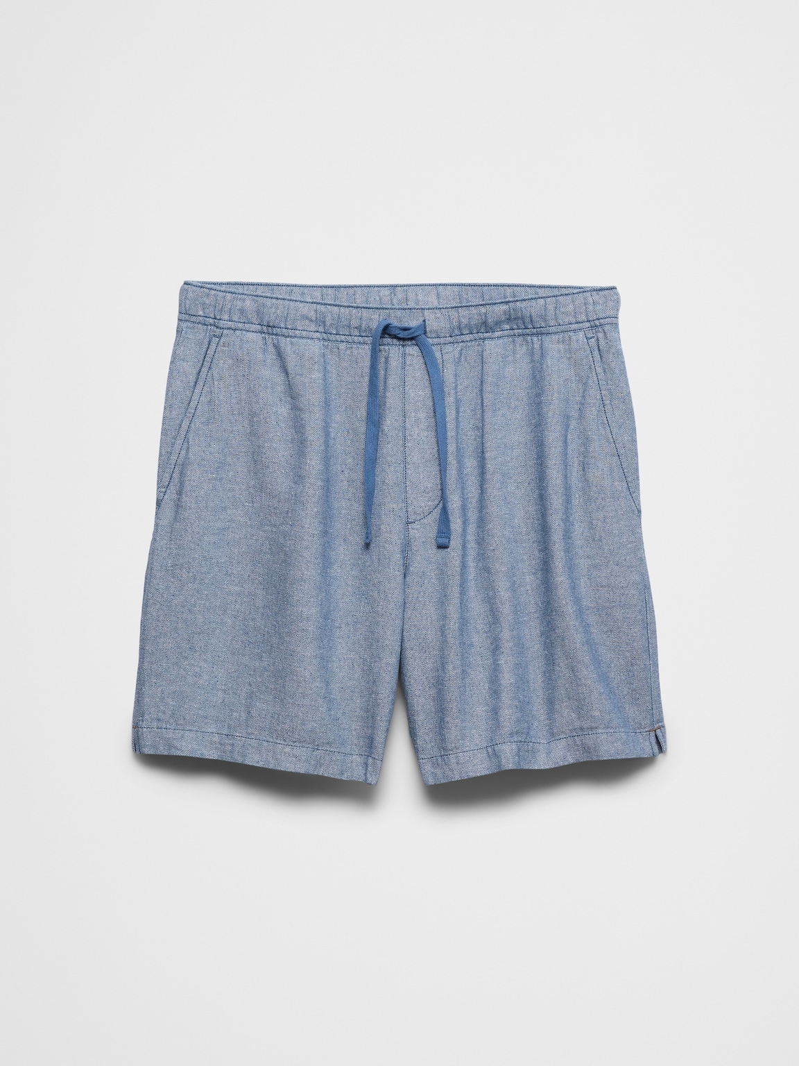 Standard-Fit 7" Linen-Blend Deck Short