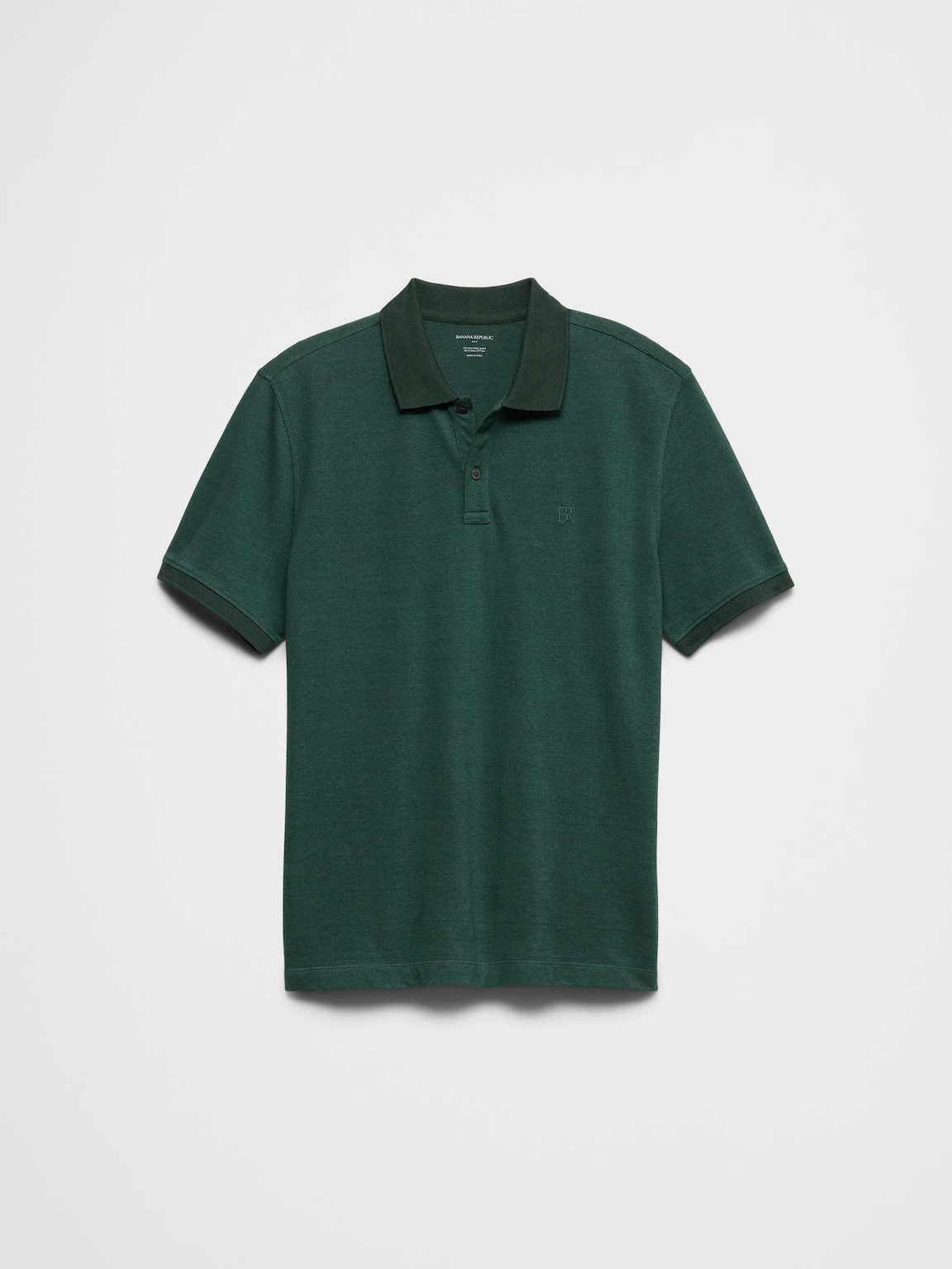 Standard-Fit Pique Polo