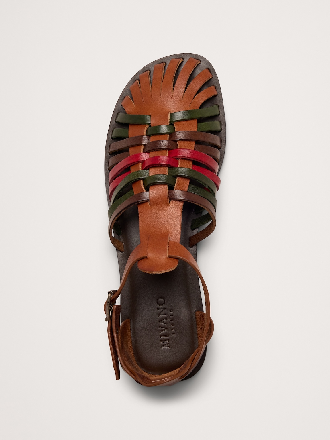 Braided Italian Leather Fisherman Sandal