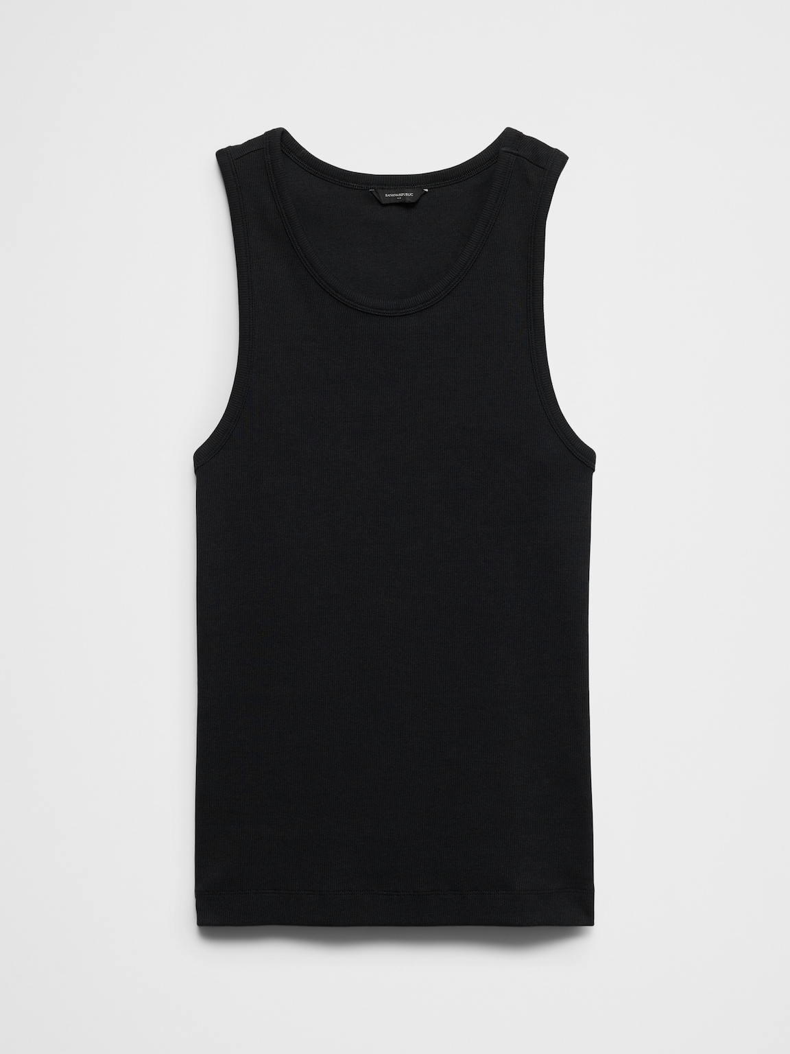 Fitted Mini Ribbed Tank