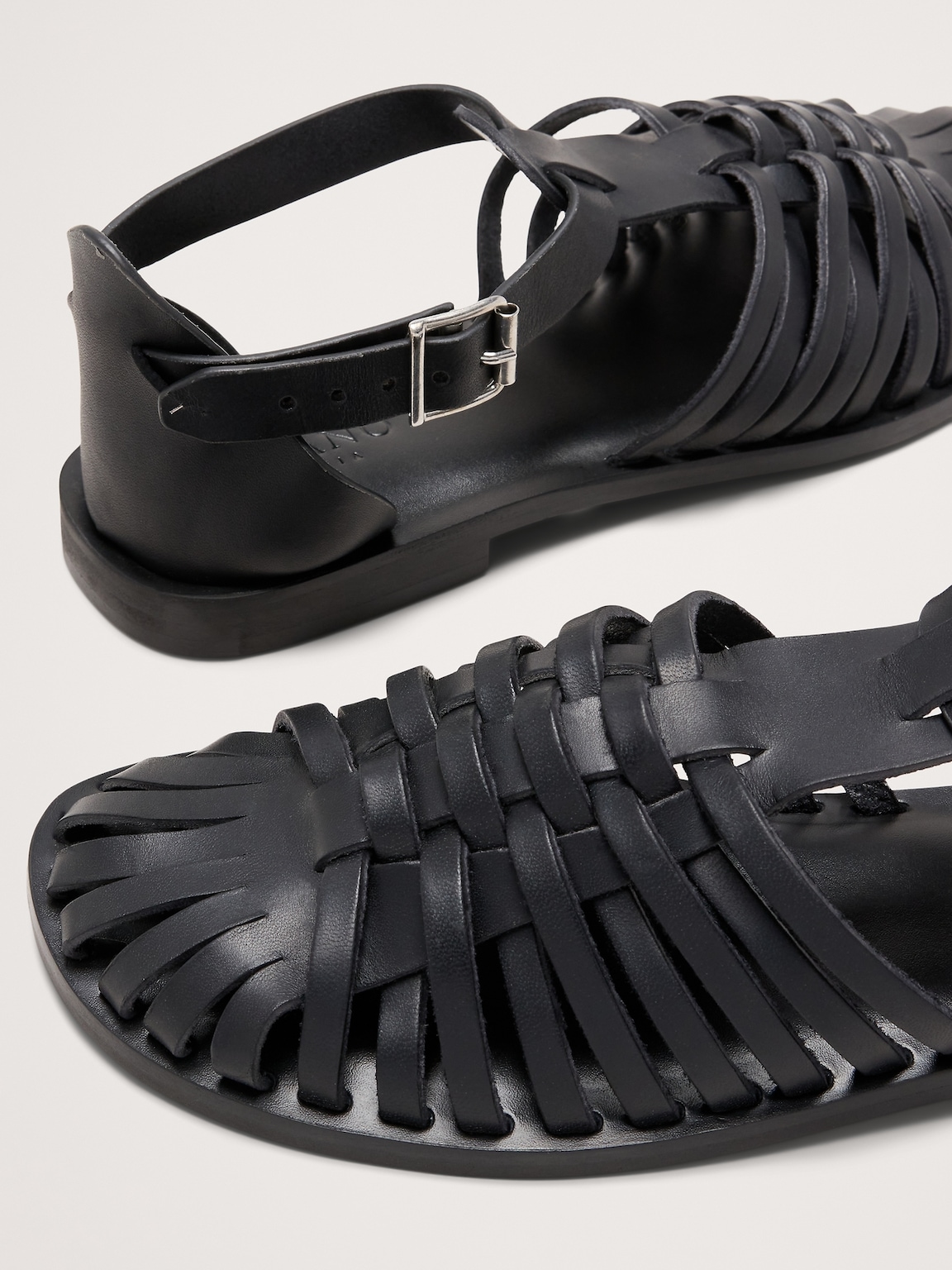 Braided Italian Leather Fisherman Sandal