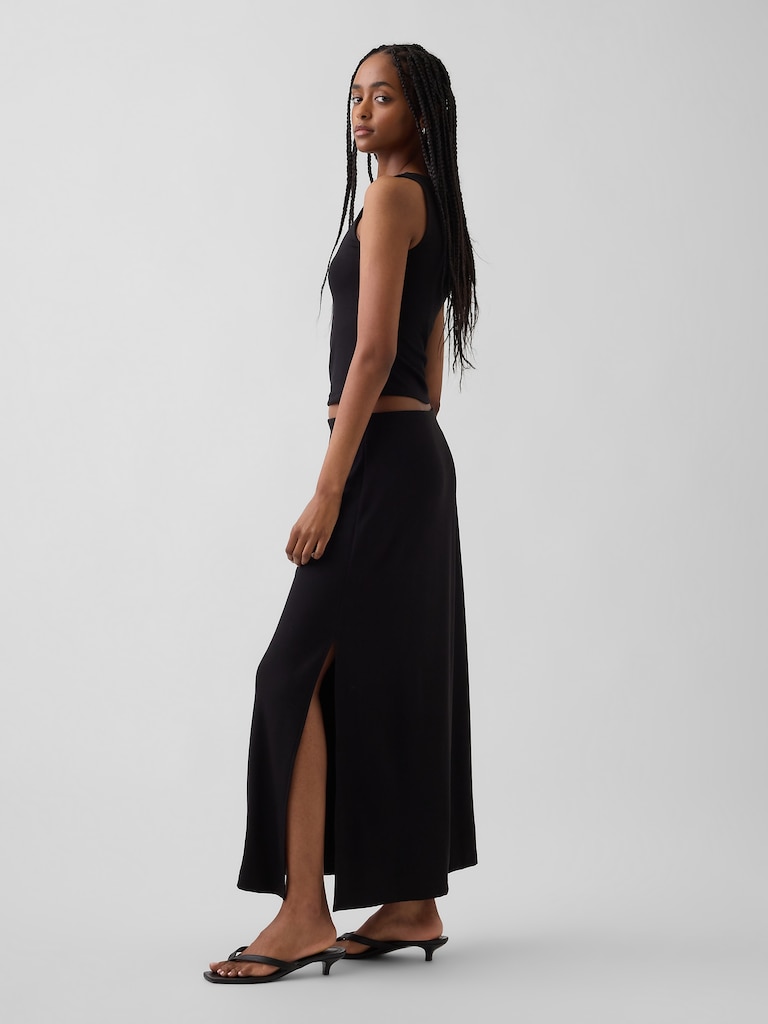 Jersey Maxi Skirt