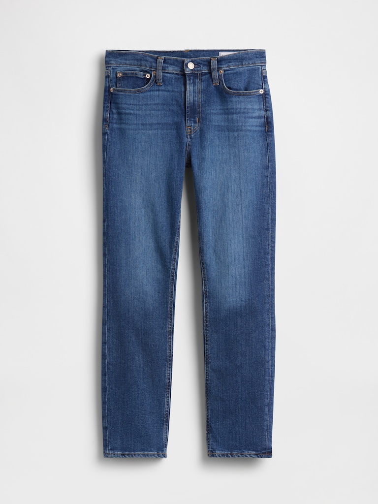 Mid Rise Vintage Slim Jeans