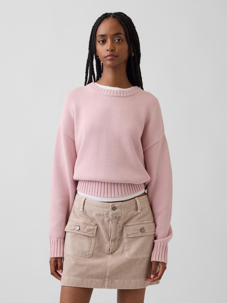 100% Cotton Oversized Sweater
