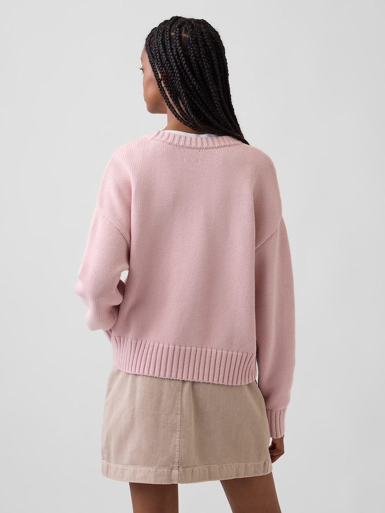 100% Cotton Oversized Sweater