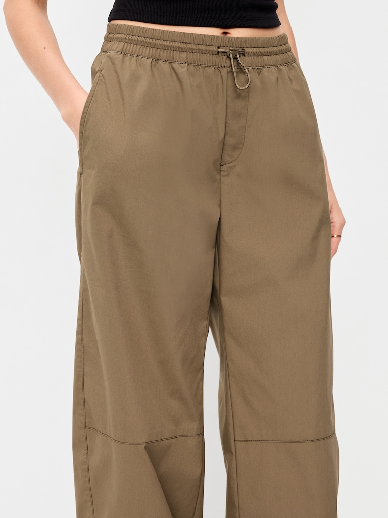 Lightweight Pull-On Parachute Pants