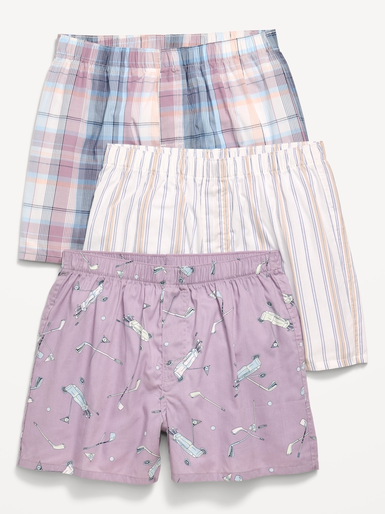 3-Pack Soft-Washed Boxer Shorts -- 3.5-inch inseam