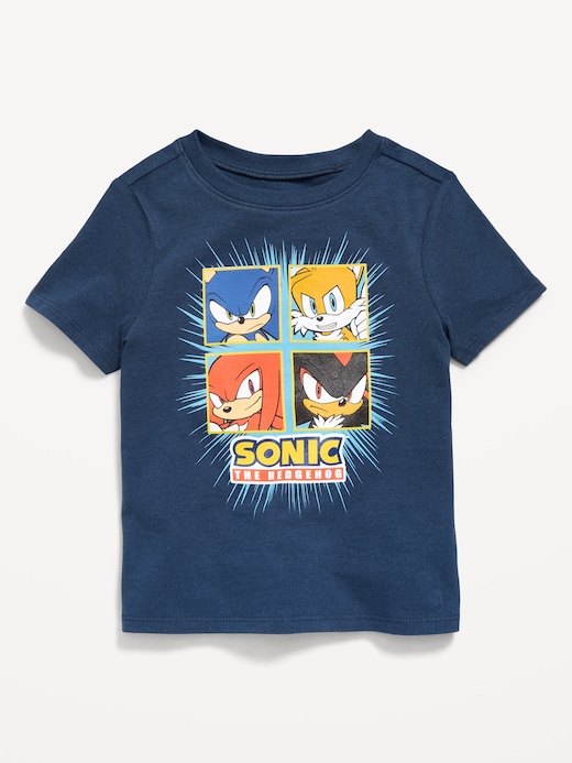 Sonic Sonic The Hedgehog™ Unisex Graphic T-Shirt for Toddler under $10 clearance