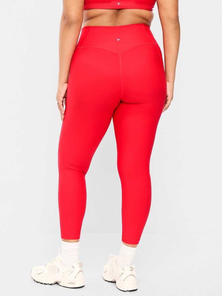 Extra-High Waisted PowerSoft Boundless 7/8 Pocket Leggings – No Front Seam