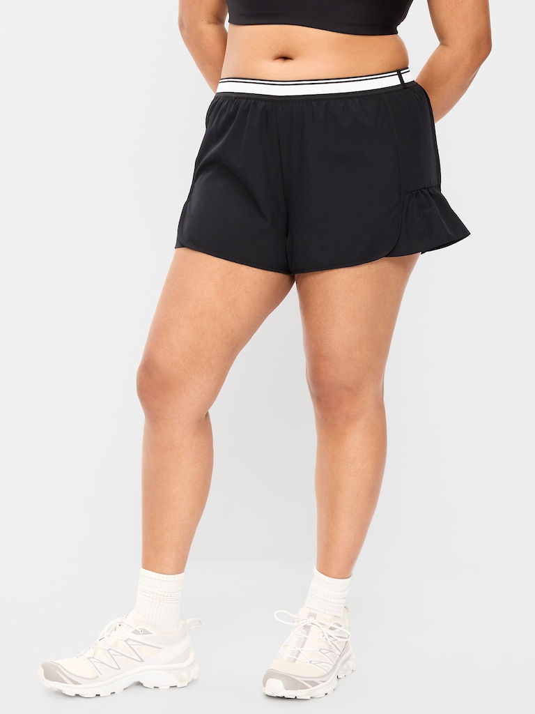 Mid-Rise StretchTech Run Shorts -- 3-inch inseam
