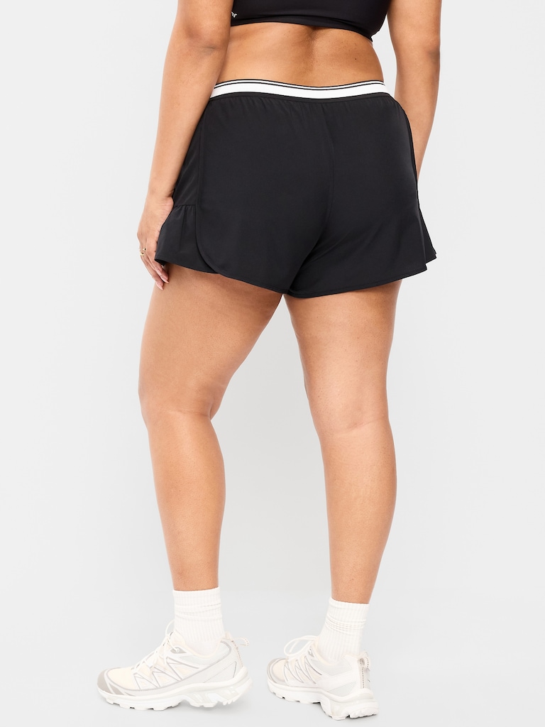 Mid-Rise StretchTech Run Shorts -- 3-inch inseam