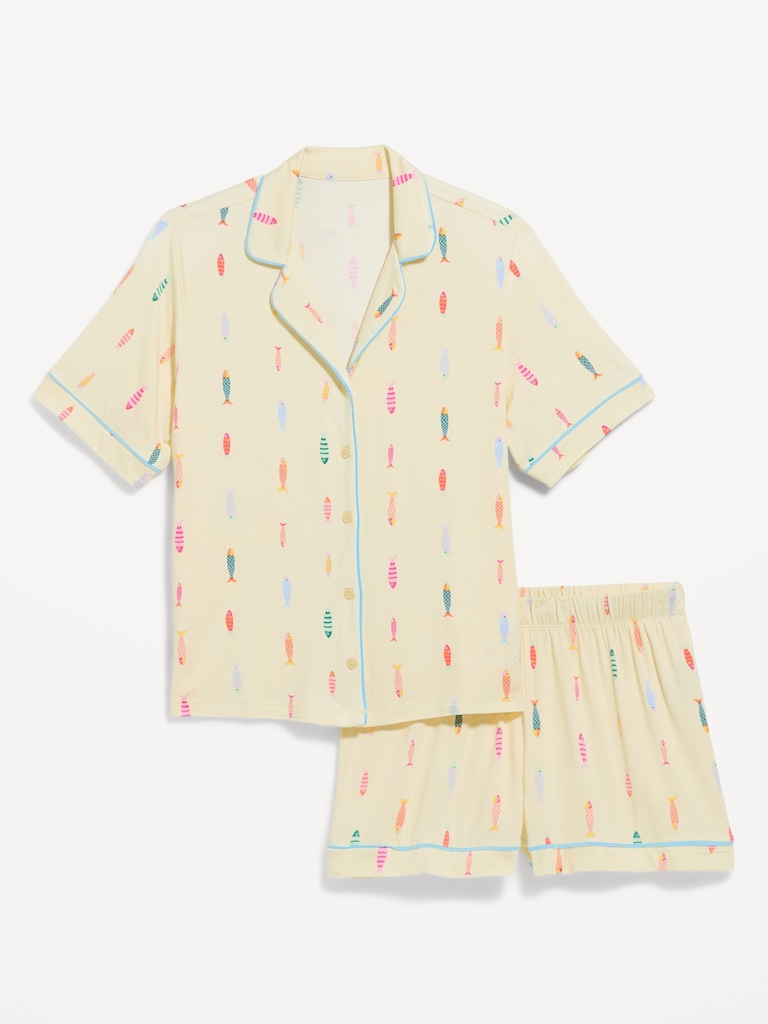 Sunday Sleep Knit Jersey Short Set