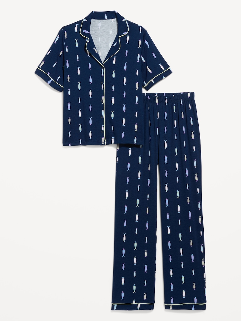 Sunday Sleep Knit Jersey Pant Set