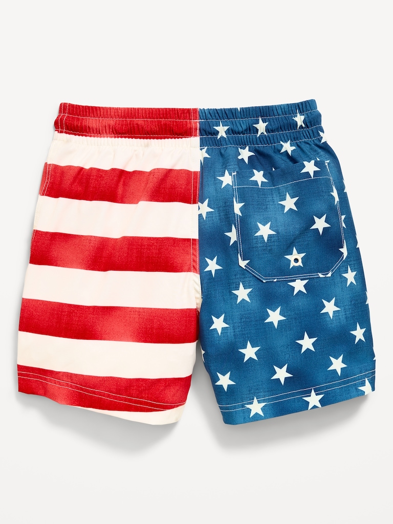 Printed Swim Trunks for Boys