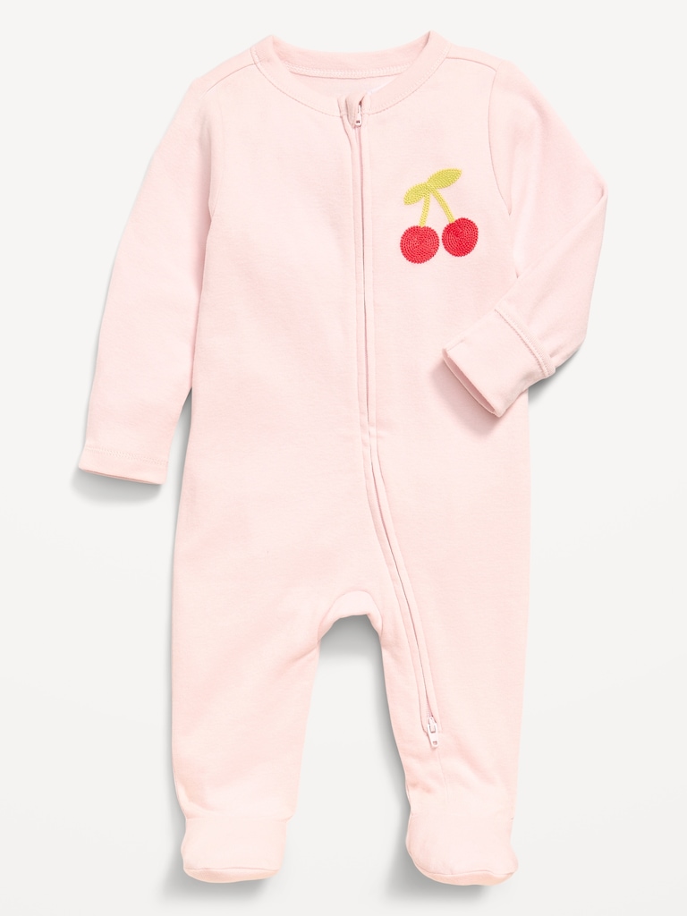 2-Way-Zip Sleep & Play Footed One-Piece for Baby