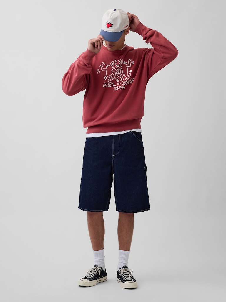 Keith Haring Heavyweight Logo Sweatshirt