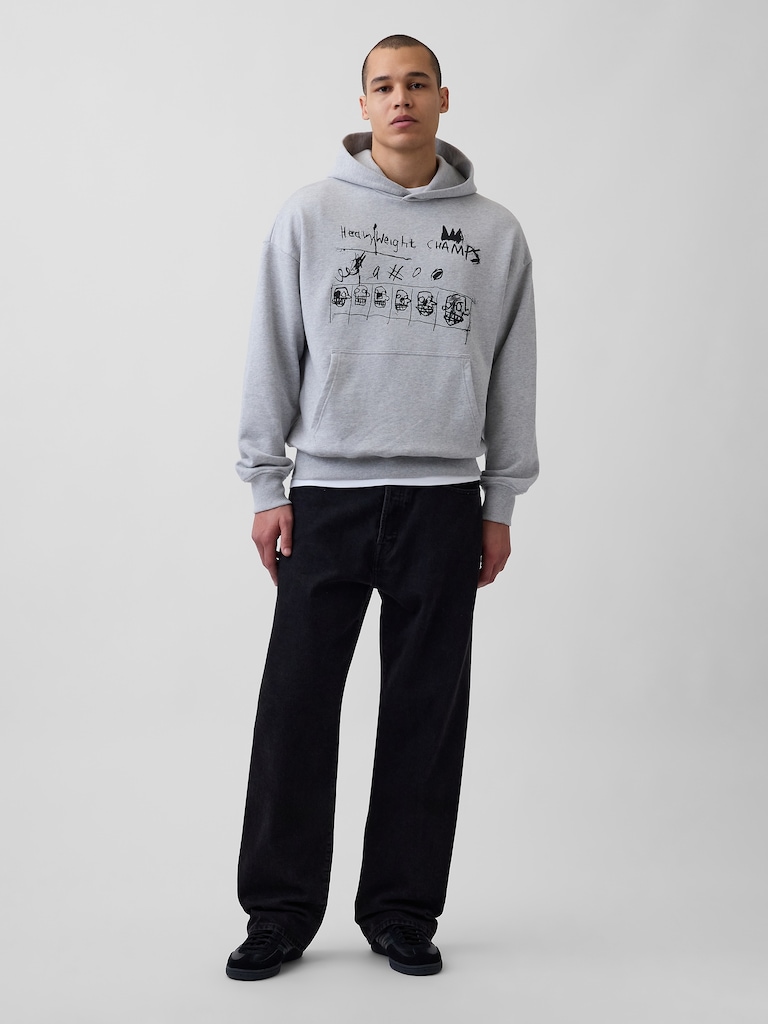 Jean-Michel Basquiat Heavyweight Hoodie
