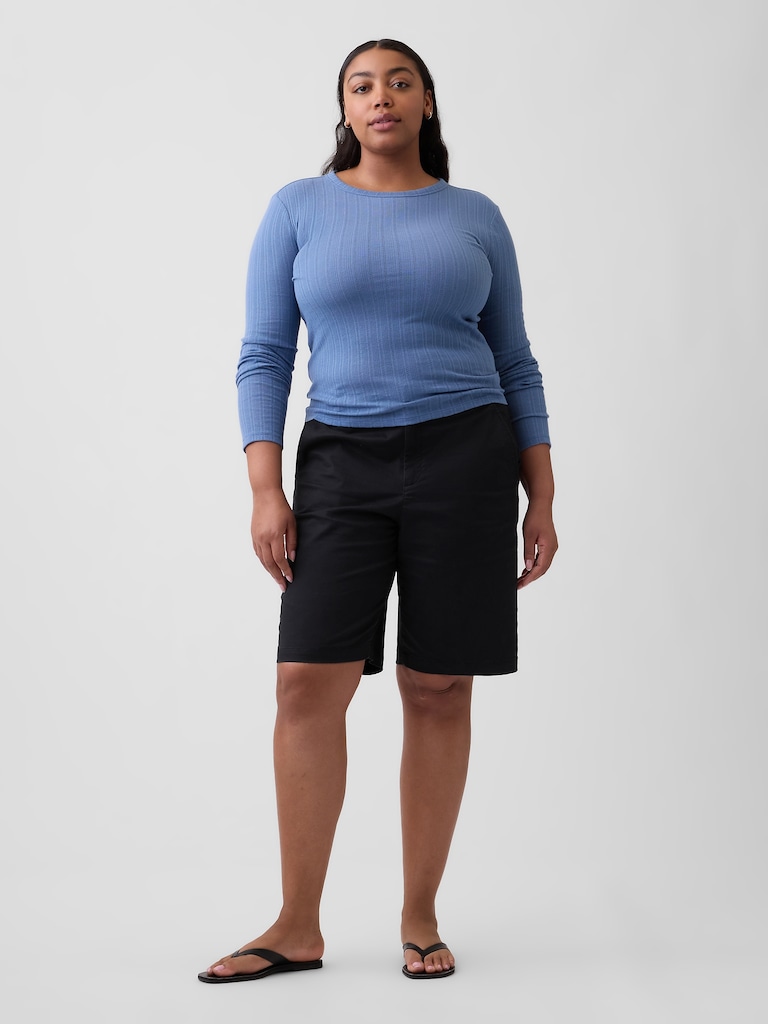 9" Downtown Bermuda Shorts