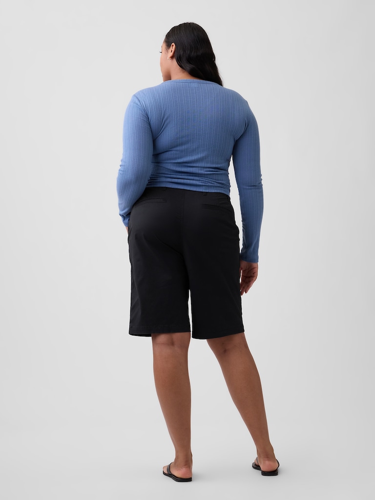 9" Downtown Bermuda Shorts